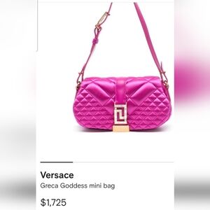 Versace  Greca mini bag color fuschia
